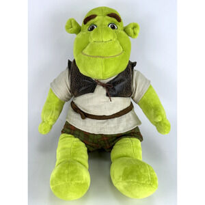 Shrek 17" Ogre Plush Stuffed Build A Bear Shrek The Third BAB 2007